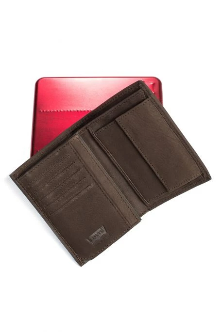 Portefeuille LEVIS CLAR HIGH Choco 3 Portefeuille LEVIS CLAR HIGH Choco