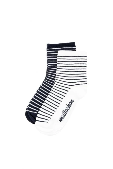 Le Pack Chaussettes MAILLOCHON MARINIERE Marine (X2) 4 Le Pack Chaussettes MAILLOCHON MARINIERE Marine (X2) – Image 2