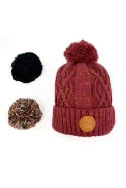 Bonnet FONEM Nopped Bere Bordeaux