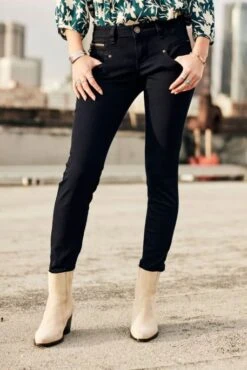 Jean FREEMAN T.PORTER ALEXA SLIM Flora 10 Jean FREEMAN T.PORTER ALEXA SLIM Flora -Femme Mode Vêtements Magasin freeman 23774 1