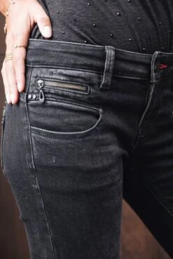 Jean FREEMAN PORTER ALEXA SLIM Bosilla -Femme Mode Vêtements Magasin freeman 25638 f2166 4