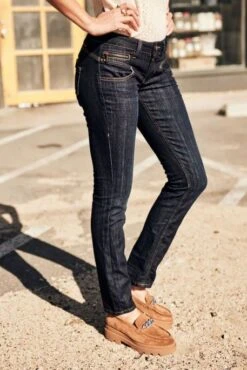 Jean FREEMAN T.PORTER ALEXA SLIM Rinse -Femme Mode Vêtements Magasin freeman 25638 563 f0168 2