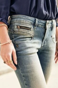 Jean FREEMAN PORTER ALEXA CROPPED Malibu -Femme Mode Vêtements Magasin freeman alexa crop malibu 25873 961 3