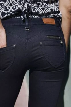 Jean FREEMAN T.PORTER ALEXA CROPPED Flora -Femme Mode Vêtements Magasin freeman porter 23044 3