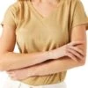 Tee Shirt GARCIA Safari Gold -Femme Mode Vêtements Magasin garcia 26348 2