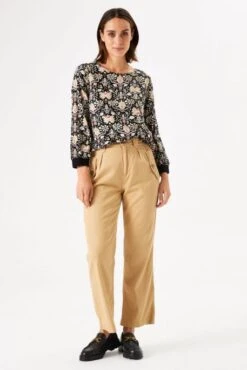 Tee Shirt GARCIA Black -Femme Mode Vêtements Magasin garcia 26349 1