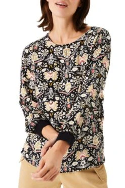 Tee Shirt GARCIA Black -Femme Mode Vêtements Magasin garcia 26349 2