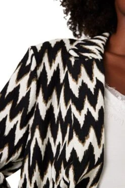 Veste GARCIA GEOMETRIQUE Black -Femme Mode Vêtements Magasin garcia 26489 2