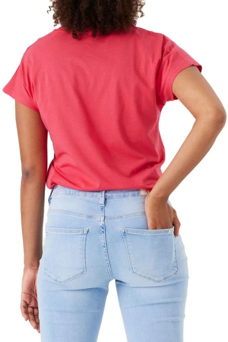 Tee-shirt GARCIA CROCHETÉ Pink 4 Tee-shirt GARCIA CROCHETÉ Pink – Image 2