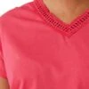 Tee-shirt GARCIA CROCHETÉ Pink