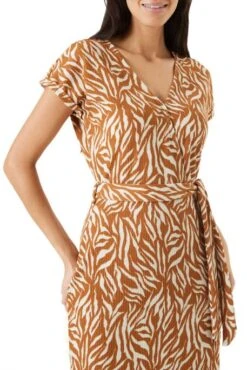 Robe Longue GARCIA Pecan 8 Robe Longue GARCIA Pecan -Femme Mode Vêtements Magasin garcia 26661 2