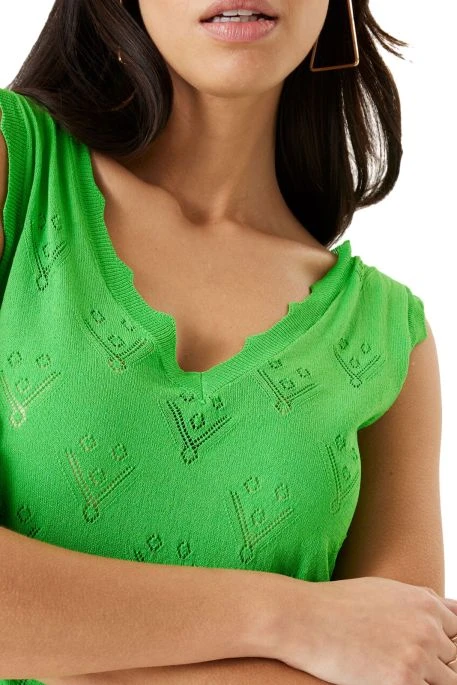 Débardeur GARCIA Green 4 Débardeur GARCIA Green – Image 2