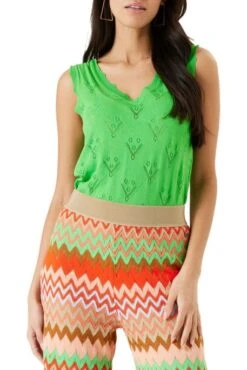 Débardeur GARCIA Green 9 Débardeur GARCIA Green -Femme Mode Vêtements Magasin garcia 26699 3