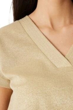 Tee Shirt GARCIA V-NECK Safari -Femme Mode Vêtements Magasin garcia 26702 2