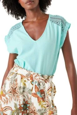 Tee Shirt GARCIA Aquasplash -Femme Mode Vêtements Magasin garcia 26851 2