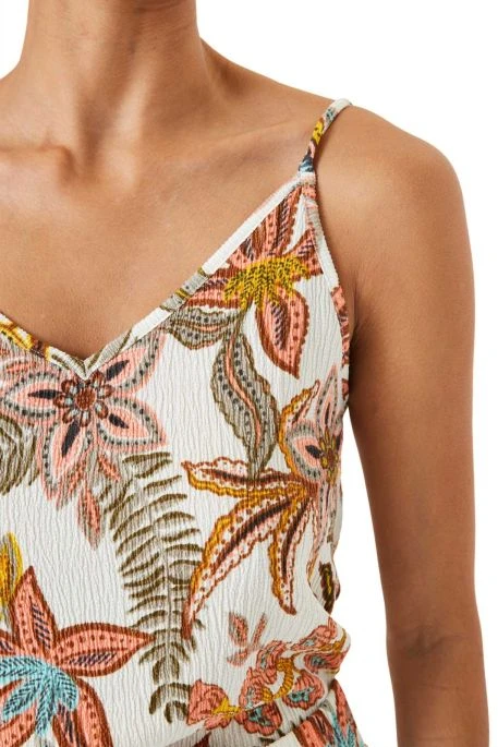 Débardeur GARCIA FLOWERS Orange 3 Débardeur GARCIA FLOWERS Orange