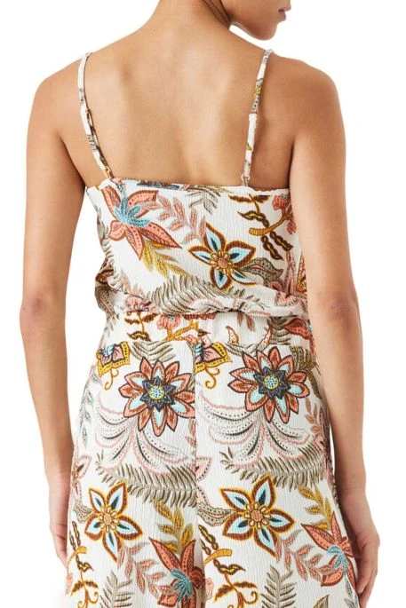 Débardeur GARCIA FLOWERS Orange 5 Débardeur GARCIA FLOWERS Orange – Image 3