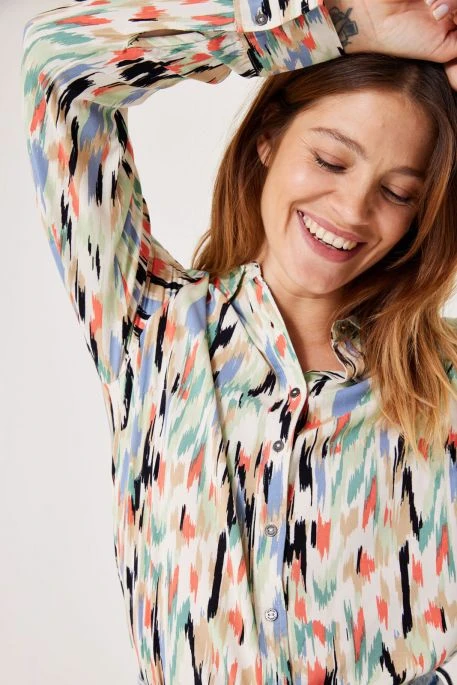 Chemisier GARCIA BOUTONNÉ Whitecap 5 Chemisier GARCIA BOUTONNÉ Whitecap – Image 3