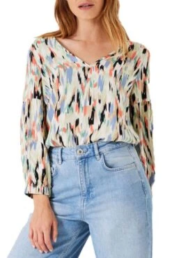 Chemisier GARCIA COLORÉ Whitecap 8 Chemisier GARCIA COLORÉ Whitecap -Femme Mode Vêtements Magasin garcia b30232 42494 1