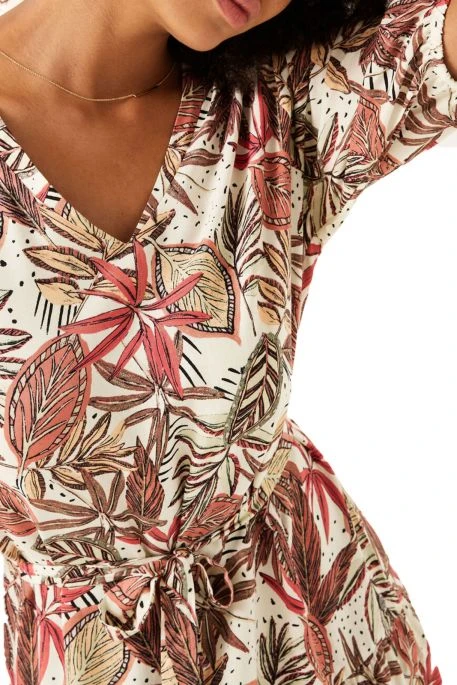 Robe GARCIA AVEC IMPRIMÉ Rose 4 Robe GARCIA AVEC IMPRIMÉ Rose – Image 2