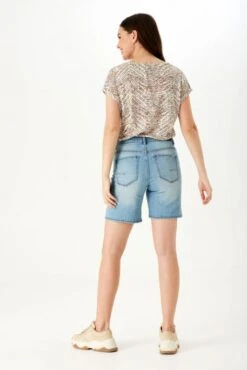 Tee-shirt GARCIA AÉRIEN Sesame -Femme Mode Vêtements Magasin garcia e30005 1043 4