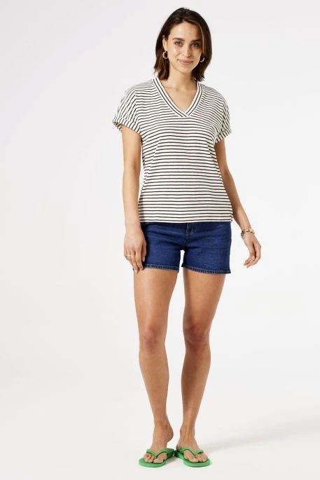 Tee Shirt GARCIA RAYE Black 4 Tee Shirt GARCIA RAYE Black – Image 2