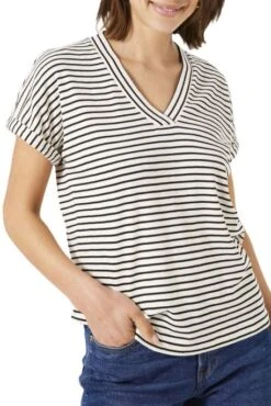 Tee Shirt GARCIA RAYE Black 9 Tee Shirt GARCIA RAYE Black -Femme Mode Vêtements Magasin garcia r40207 60 2