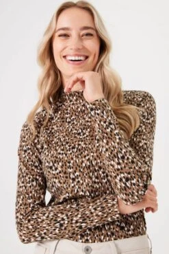 Tee Shirt GARCIA Brown