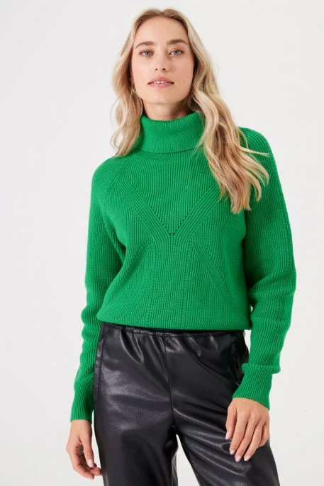 Pull Col Roulé GARCIA Green 6 Pull Col Roulé GARCIA Green – Image 4