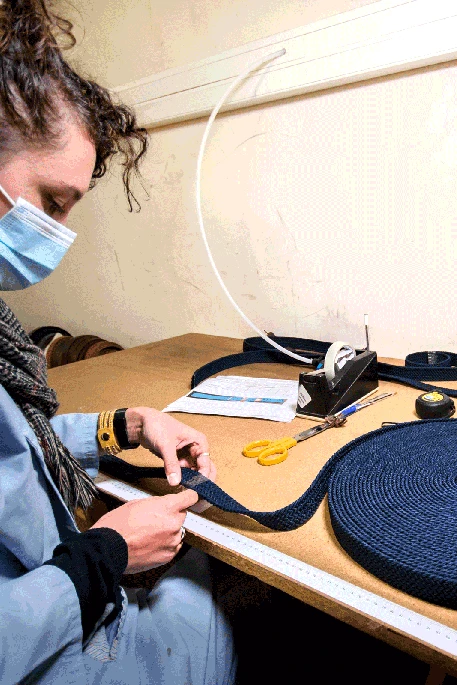 Ceinture MAILLOCHON ITIER Navy 4 Ceinture MAILLOCHON ITIER Navy – Image 2