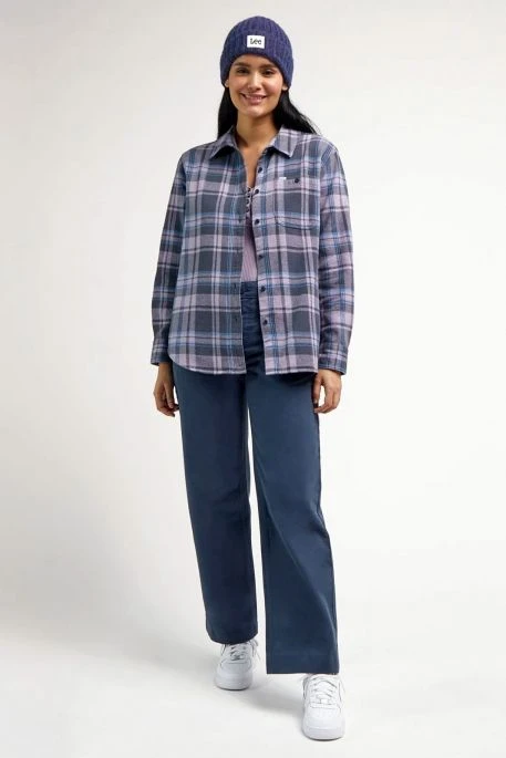 Chemise LEE PURPOSE Purple 5 Chemise LEE PURPOSE Purple – Image 3