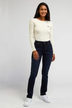Jean LEE ULTRA LUX COMFORT STRAIGHT Dark And Hazy -Femme Mode Vêtements Magasin lee 112343289 1
