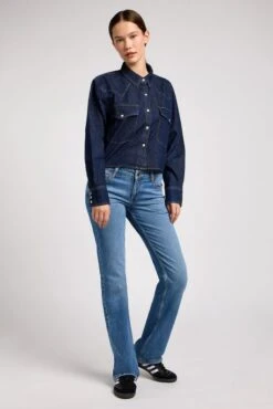 Jean LEE JESSICA Kit Of Blue -Femme Mode Vêtements Magasin lee 112349549 1