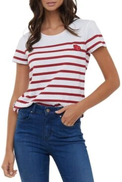 Tee-Shirt LEE COOPER ANCIA MC Berry