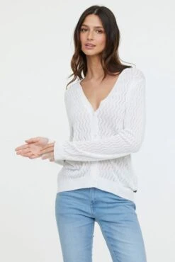 GILET LEE COOPER Capu White