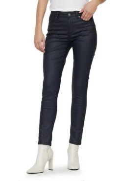 Jean LEE COOPER JANA Navy Coated -Femme Mode Vêtements Magasin lee cooper 25802 1