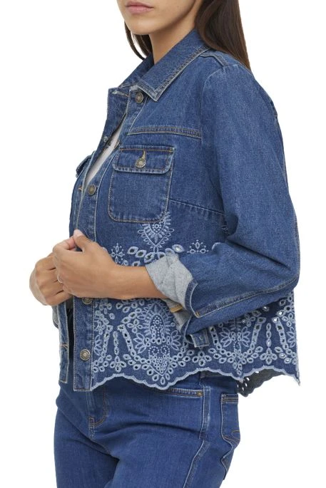 Veste En Jean LEE COOPER FERIA Medium Blue 7 Veste En Jean LEE COOPER FERIA Medium Blue – Image 5