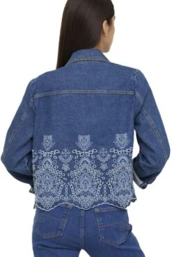 Veste En Jean LEE COOPER FERIA Medium Blue 9 Veste En Jean LEE COOPER FERIA Medium Blue -Femme Mode Vêtements Magasin lee cooper 26503 4