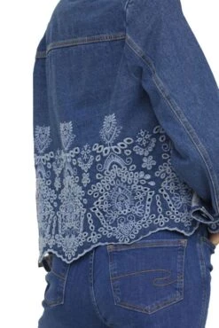 Veste En Jean LEE COOPER FERIA Medium Blue 13 Veste En Jean LEE COOPER FERIA Medium Blue -Femme Mode Vêtements Magasin lee cooper 26503 5