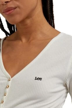 Tee-shirt LEE HENLEY Ecru