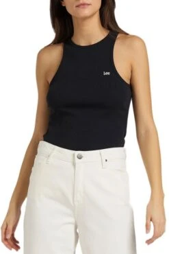 Débardeur LEE RIBBED TANK Black 8 Débardeur LEE RIBBED TANK Black -Femme Mode Vêtements Magasin lee l44q ux 01 2