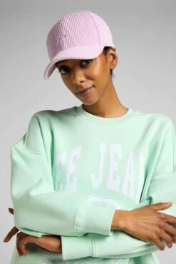 Casquette LEE VELOURS Rose