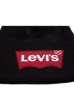 Bonnet LEVIS OVERSIZED Black -Femme Mode Vêtements Magasin levis 16688 3