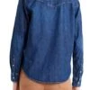 Levis Chemise En Jean LEVI'S® ESSENTIAL WESTERN Air Space -Femme Mode Vêtements Magasin levis 16786 00 07 2