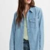 Levis Chemise En Jean LEVI'S® ESSENTIEL WESTERN Blue 2