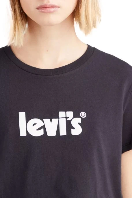 Levis Tee Shirt LEVI'S® LOGO TEE Caviar 4 Levis Tee Shirt LEVI'S® LOGO TEE Caviar – Image 2