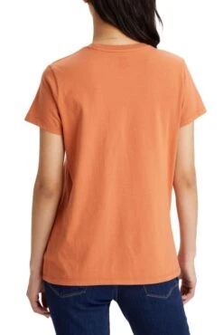 Levis Tee Shirt LEVI'S® LOGO PERFECT TEE Orange -Femme Mode Vêtements Magasin levis 17369 19 19 2