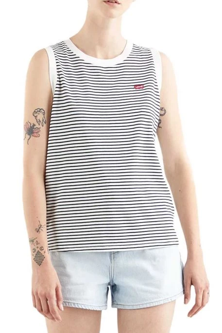 Levis Tee Shirt LEVI'S® DARA TANK Cloud 5 Levis Tee Shirt LEVI'S® DARA TANK Cloud – Image 3