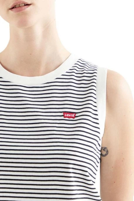 Levis Tee Shirt LEVI'S® DARA TANK Cloud 4 Levis Tee Shirt LEVI'S® DARA TANK Cloud – Image 2