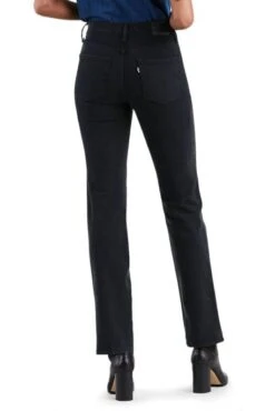 Levis Jean LEVI'S® 314™ SHAPING STRAIGHT Ultra Black -Femme Mode Vêtements Magasin levis 18726 18727 2